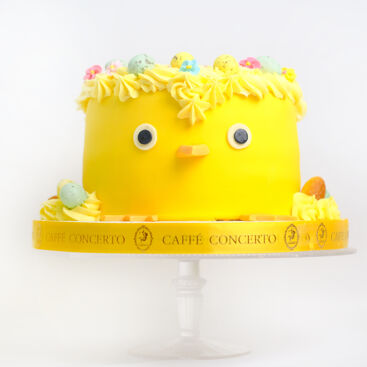 Yellow Easter Cake