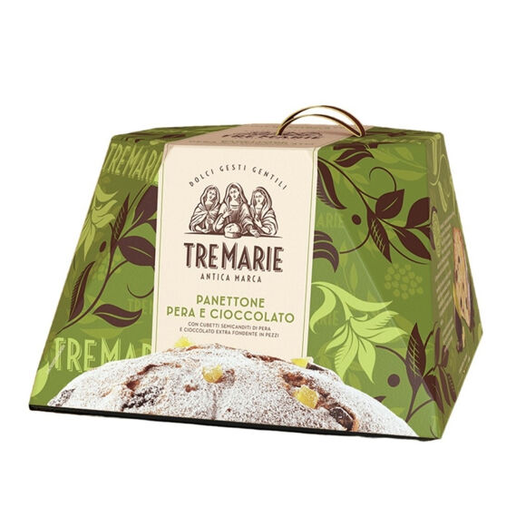 Tre Marie Pear and Chocolate Panettone 930g