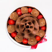 Strawberry & Chocolate Gateaux