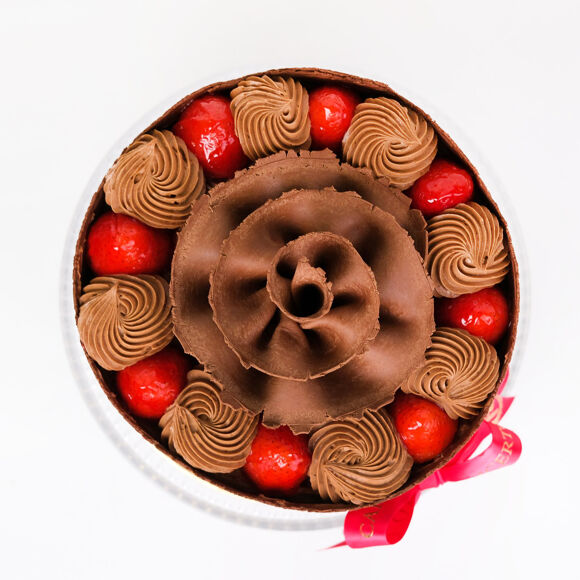 Strawberry & Chocolate Gateaux