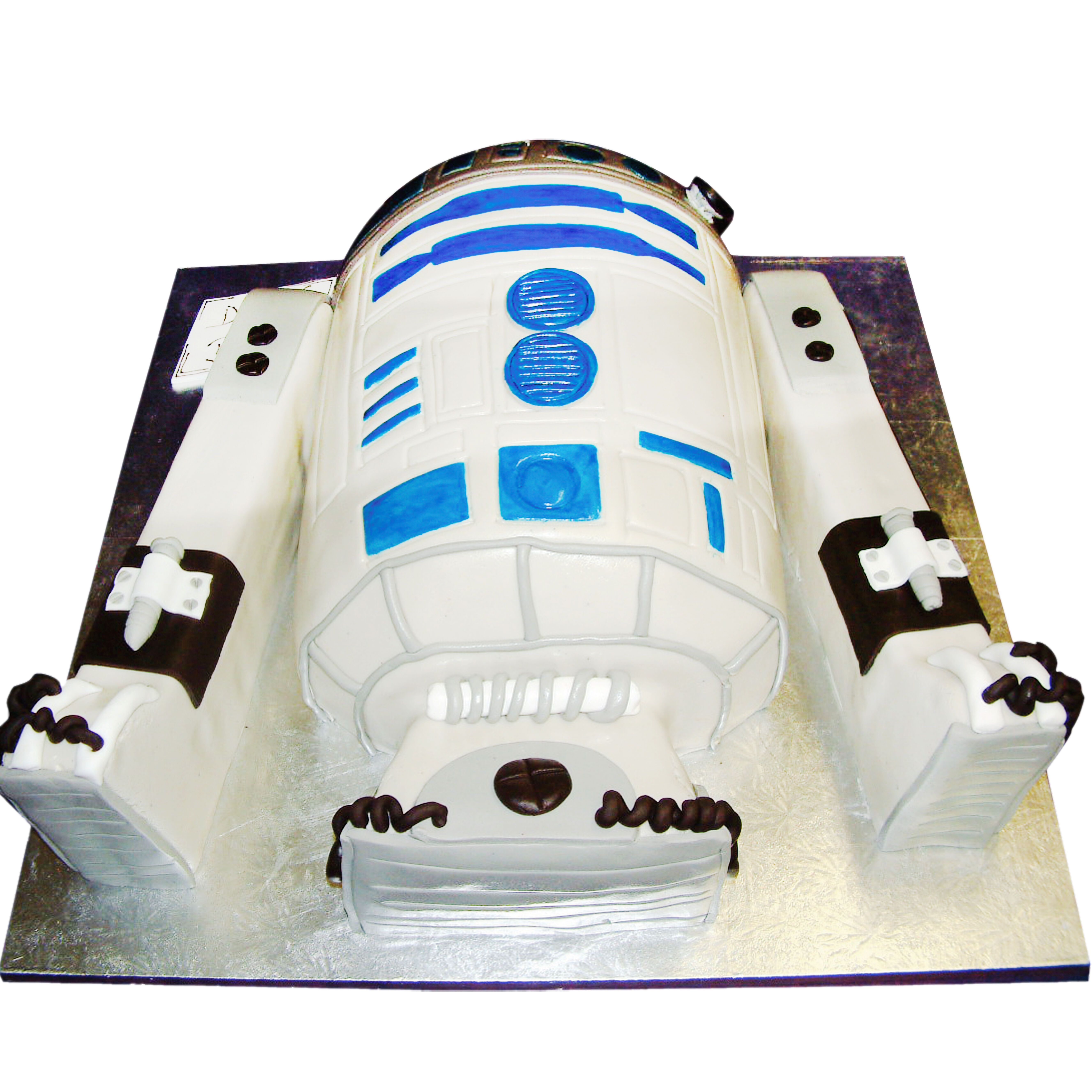 R2-D2 robot star wars cake