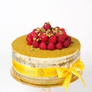 Pistachio Honey Cake