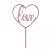 'Love' Cake Topper